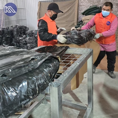 Corrosione resistente al petrolio proteggere maglia di filo invisibile per la bassa visibilità maglia di filo Putanka in Ucraina