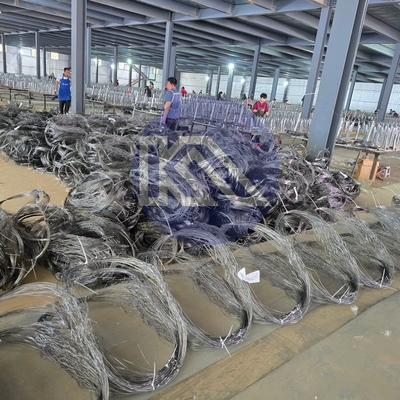 Anti Tank Wire For Effective Border Obstruction Control Barely Noticeable Obstacle 5x10x1.4m