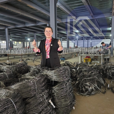 Barriera di sicurezza MZP Tangle 10x5x1.4 Barriera a maglia di filo anti-cisterna filo in ghirlanda tessuto in anelli