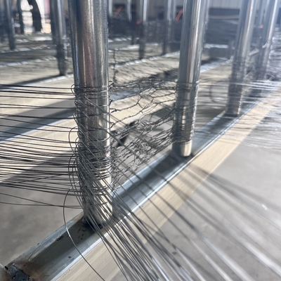 Anti-Tank Wire Mesh Obstacle Invisible Tank Wrapping Wire Mesh Barriera a bassa visibilità