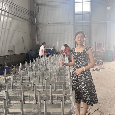 Anti-Tank Wire Mesh Obstacle Invisible Tank Wrapping Wire Mesh Barriera a bassa visibilità
