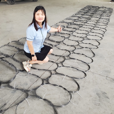 Versatile MZP Putanka Anti-Tank Barrier Fortification Net Woven Wire Cloth with Cutting Service for Defense (MZP Putanka Anti-Tank Barrier Fortificazione Net Tessuta di filo a filo con servizio di taglio per la difesa)