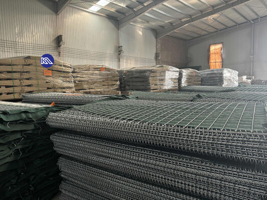 Galfan Coated Heavy Duty Blast Resistant Defensive Barrier Gabion Blast Wall
