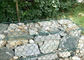 Muro di sostegno del canestro esagonale della roccia, costruzione galvanizzata immersa calda della parete del gabbione