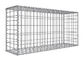scatola del gabbione galvanizzata 2x1x1m del reticolato di saldatura di 1x1x0.5m, muro di sostegno della gabbia di pietra del gabbione
