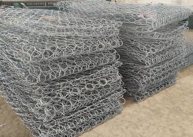 Calibro di cavo esagonale tessuto galvanizzato immerso caldo del canestro 2.0-4.0mm del gabbione della rete metallica
