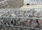 Pareti di pietra saldate del gabbione, certificazione decorativa del CE della parete del gabbione