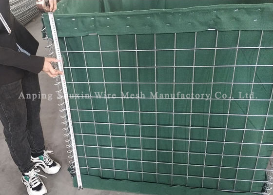 4.0 MM Barriere difensive militare Hesco Barriere difensive bastione per recinzioni metalliche arabe