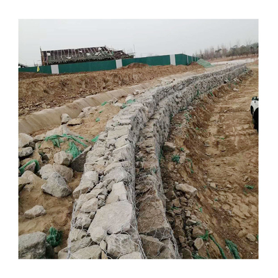 Lotta contro l'erosione costiera di Mesh Basket Beach Retaining Wall del gabbione della difesa della diga