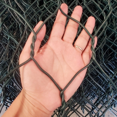 Mesh Gabion Basket Retaining Wall tessuto galvanizzato per la parete della costruzione