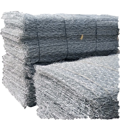 Macchina tessuta esagonale di Mesh Gabion Cages And Baskets che tesse il foro 2.7mm di 80x100mm