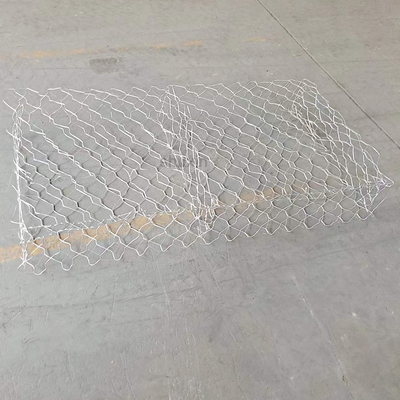 Galfan ha ricoperto il muro di sostegno 8x10cm Mesh Hole Stone Cage del canestro del gabbione