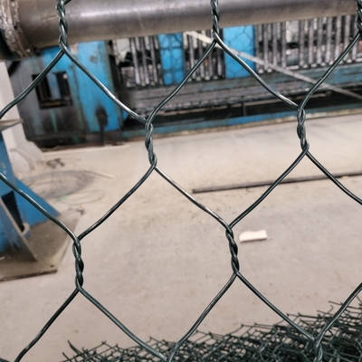 Cestini in gabbione intrecciato con rivestimento in zinco antiruggine 2mx1mx1m Protezione da roccia riempita di pietra