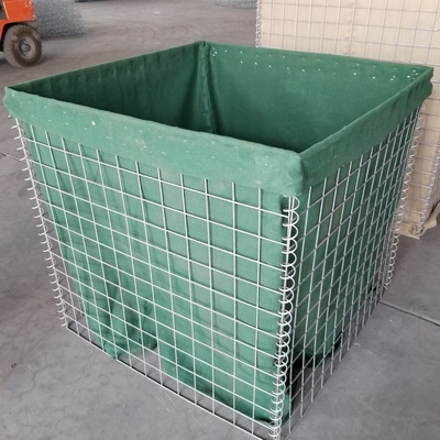 Caldo immerso ha galvanizzato lo zinco militare del sistema di barriere di Hesco ha ricoperto montato facilmente
