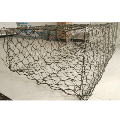 Il PVC resistente di iso ha ricoperto il cavo Mesh Baskets del gabbione della scatola 10x12cm del gabbione