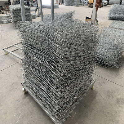 Muri di sostegno del filo di ferro 2.0mm-4.0mm del canestro a basso tenore di carbonio del gabbione antiruggine