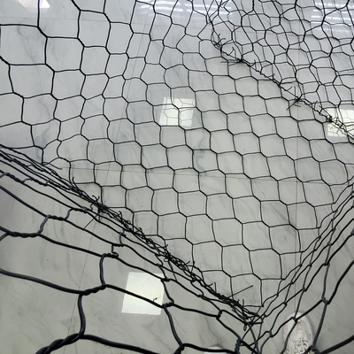 Scatola esagonale di Mesh For Stone Filled Gabion del gabbione del PVC 2.7mm