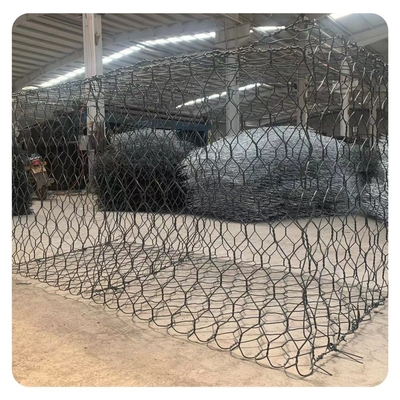 recinto Baskets Double Twist del gabbione del filo zincato di 2.7mm