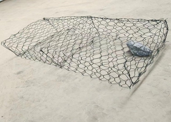 2m rivestimento di zinco Gi Gabion Box 7x9cm mesh Hole
