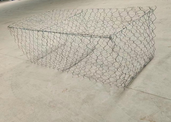 Scatole di gabione galvanizzato a caldo 2*1*1 Foratura 80*100 Diametro 2,7 mm
