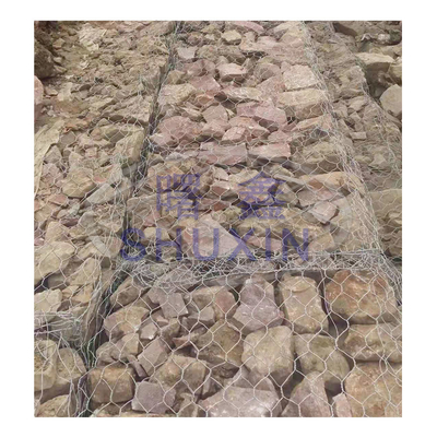 Caselle galvanizzate esagonali in gabione, gabbia 3*1*1m per la protezione del fiume