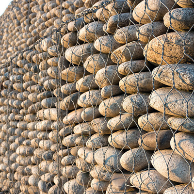 Gabion Recinzione miglior prezzo Gabion Cage Esagonale Antirrugine Galvanizzato Gabion Cage Gabion Box