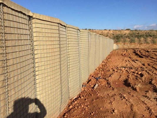 Forte 4 mm Barriera difensiva di filo difensivo difensivo Bunker bordo di protezione di recinto per il Kenya