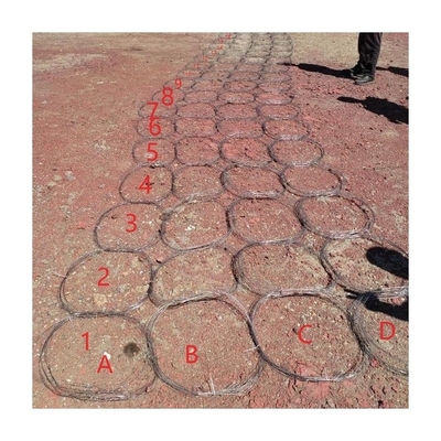 Consegna veloce Guerra moderna Barriera anti carro armato Maglia di filo di ferro Traccia di carro armato Maglia di filo di ferro di avvolgimento In Ucraina