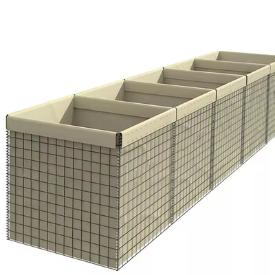 20 cellule Muro protettivo Hesco Militare filo Tensile 500-800mpa