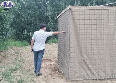 Certificazione galvanizzata immersa calda pesante di iso della caratteristica della barriera del gabbione della saldatura