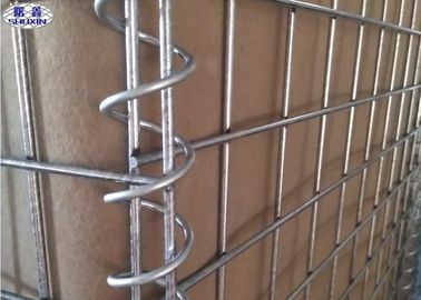 Servizio pieghevole dell'OEM di colore della sabbia della barriera 300gsm di sicurezza della scatola del gabbione del metallo