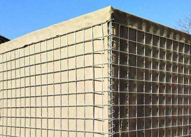 Barriera difensiva di tela pesante con tessuto geotessile per ostacolare granate e bombe