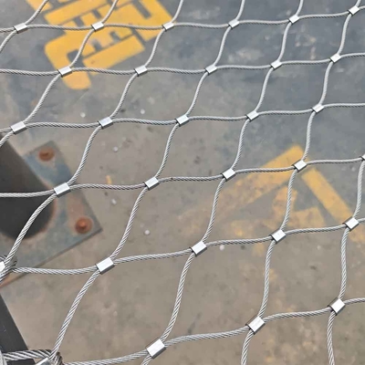 Rete metallica anti-drone Kn Metal Wire Mesh, alta duttilità, metallo estensibile, acciaio inossidabile 304