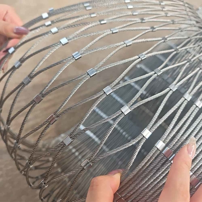 Acciaio inossidabile reticolare anti-drone 3m x 3m personalizzabile