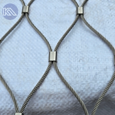 Protezione anti-drone reticolazione in acciaio inossidabile Ferrule Rope Mesh