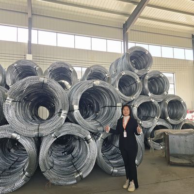 Filo spinato concertina singolo tipo piatto ad alta densità per recinzioni di sicurezza