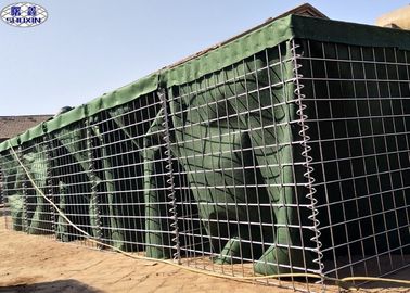 Servizio su misura caratteristica pieghevole militare galvanizzato della parete della sabbia
