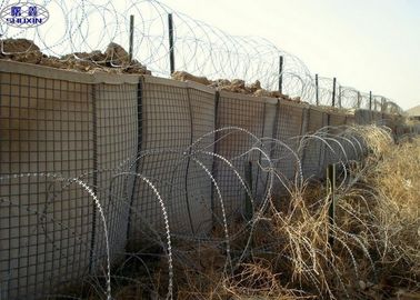 Certificazione difensiva galvanizzata rivestita a caldo del CE della parete delle barriere del bastione 3 anni di garanzia