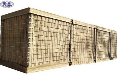 Multi diametro difensivo cellulare del cavo della parete 4-5.0mm della scatola del gabbione della maglia delle barriere del bastione