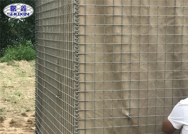 Parete protetta contro le esplosioni dei canestri del gabbione di SX 4 per addestramento dell'esercito galvanizzato