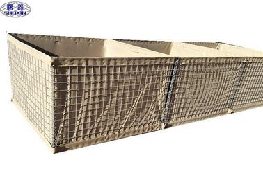 Superficie rivestita galvanizzata pesante delle barriere riempite di sabbia ricuperabili