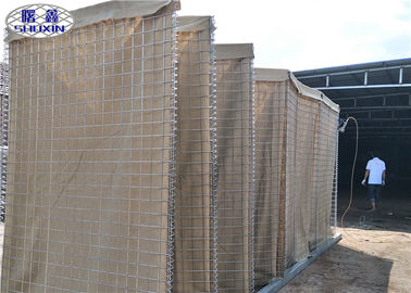 Barriere difensive resistenti SX dei militari HESCO - 10/hanno galvanizzato la scatola del gabbione