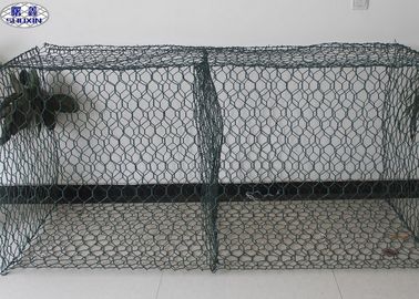 Protezione tessuta della sponda del fiume dei muri di sostegno del canestro delle gabbie/pietra della parete del gabbione