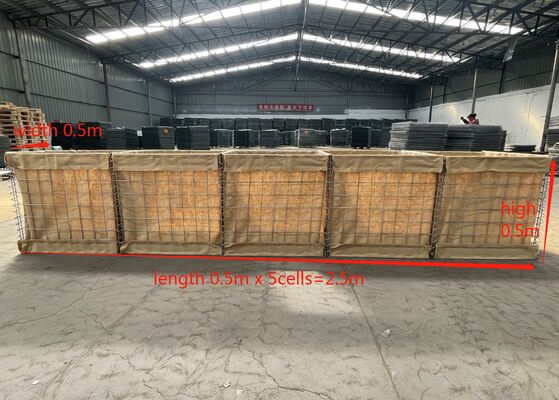 Pannello di rete per recinzione perimetrale difensiva Mil 5, barriere bastionarie difensive che forniscono robuste soluzioni di sicurezza per proprietà industriali e commerciali