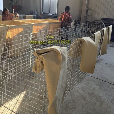 MIL1 Barriere di alto bastione difensivo da 1,37 metri utilizzate nel conflitto tra Russia e Ucraina