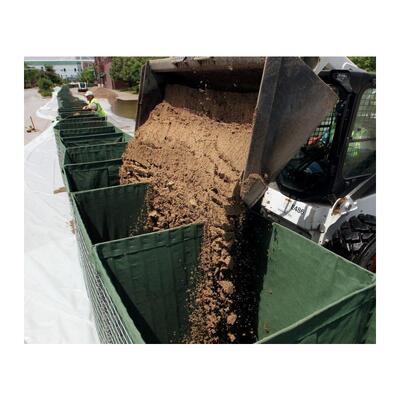 Sacco da sabbia ad alta resistenza per barriera difensiva, muro di terra