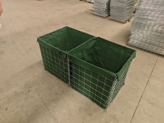 Barricata difensiva di livello militare di sicurezza di vendita calda Muro di difesa barriera militare riempito di sabbia