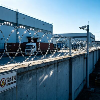 Prezzi del filo per rasoio in acciaio inossidabile Lama per rasoio a fisarmonica Filo spinato Filo spinato per rasoio zincato