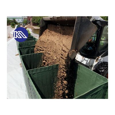 Galfan rivestito pesante resistente alle esplosioni barriera difensiva di gabione