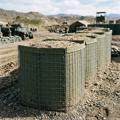 Barriere pesanti riempite di sabbia per uso militare e controllo delle inondazioni